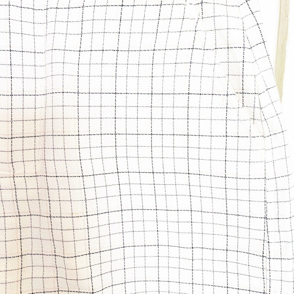 Joie Womens Shorts Sz 4 High Waist Dressy Plaid Ivory Career Work Wear Corporate - Picture 6 of 12